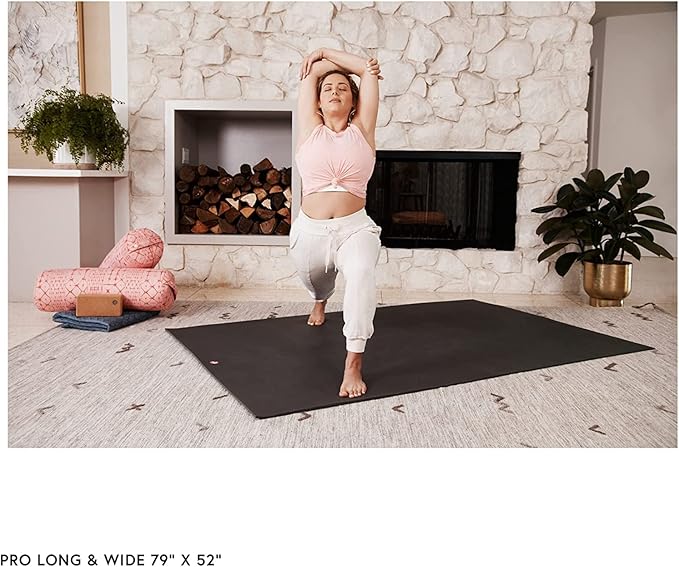 Manduka PRO Yoga Mat 71" - 6mm | Lifetime Durability | Hygienic Construction | Premium Studio Quality | Teacher Approved | 71 x 26 inches | Verve