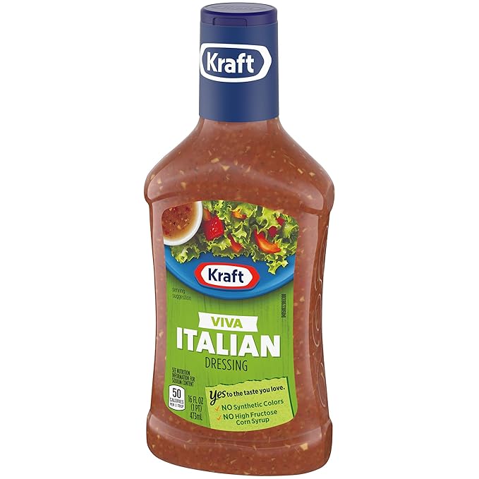 Kraft Viva Italian Salad Dressing (16 fl oz Bottle) (Pack of 3)
