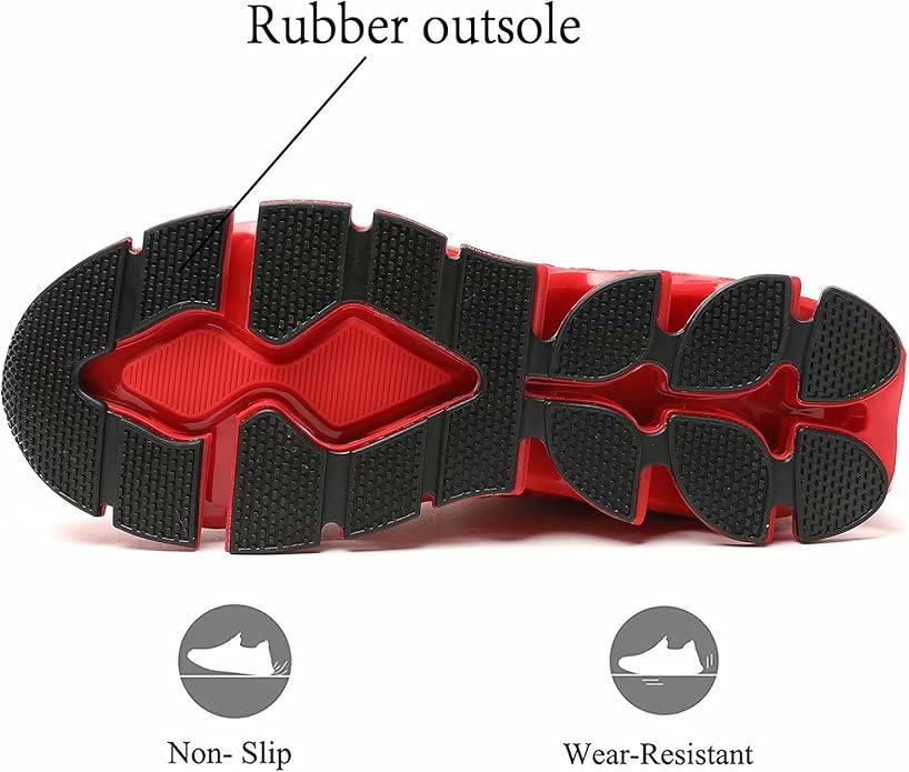 Men's Running Shoes Blade Tennis Walking Fashion Sneakers Breathable Non Slip Gym Sports Work Trainers