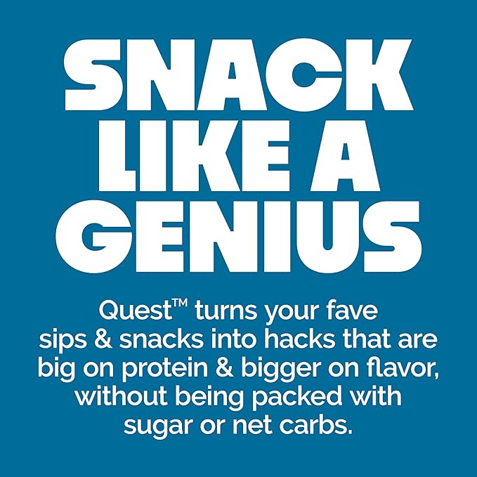 Quest Nutrition Vanilla Protein Shake, 45g Protein, 2g Sugar, 3g Net Carbs, Ready to Drink, Gluten Free, 4 Count
