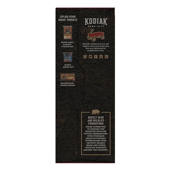 Kodiak Cakes Instant Oatmeal Packets - High Protein- 100% Whole Grains Breakfast Food - Cinnamon (36 Packets)