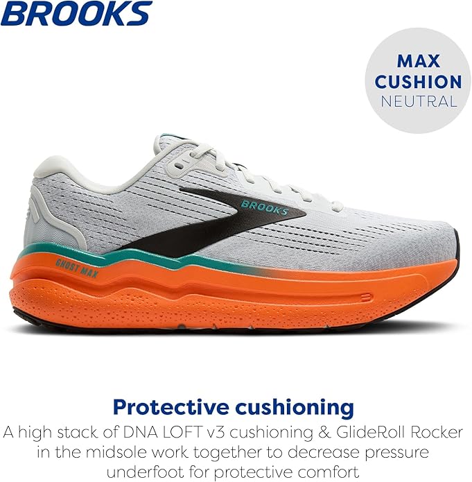 Brooks Men’s Ghost Max 2 Running and Walking Shoes