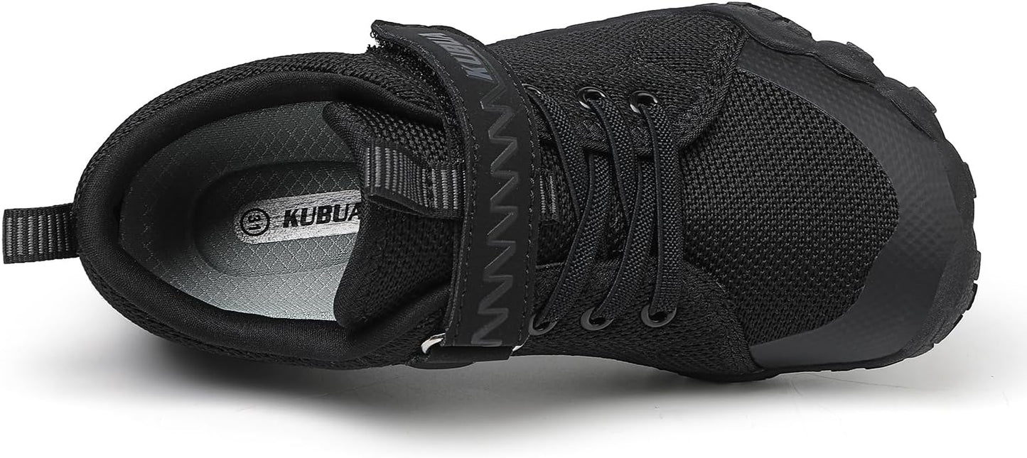 KUBUA Kids Barefoot Shoes Boys Girls Sneakers Naturally Splay Shoes Toddler Little Big Kid