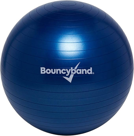 Bouncyband Balance Ball – Create Flexible Seating to Improve Focus at School, Office, or Home with This No-Roll Weighted Ball