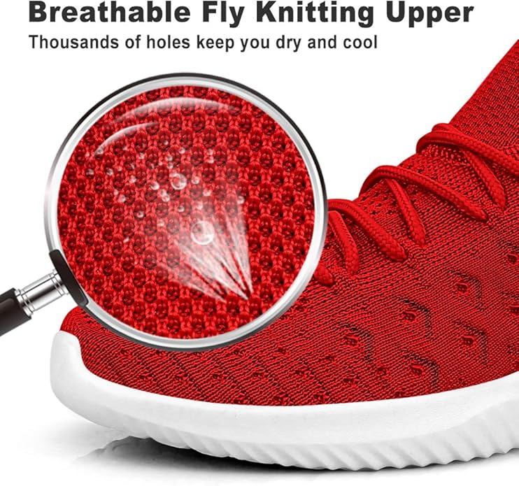 Feethit Mens Slip On Walking Shoes Lightweight Breathable Non Slip Running Shoes Comfortable Fashion Sneakers for Men