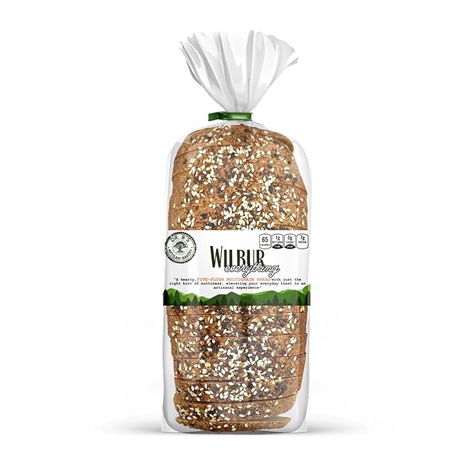 Dr. B's Multigrain Bread | 1g Net Carbs & 7g Protein | Low Calorie, Vegan, Sugar Free | Fresh, Sliced, Keto & Low Carb Bread Loaf ((1 Pack (16 oz), Everything)