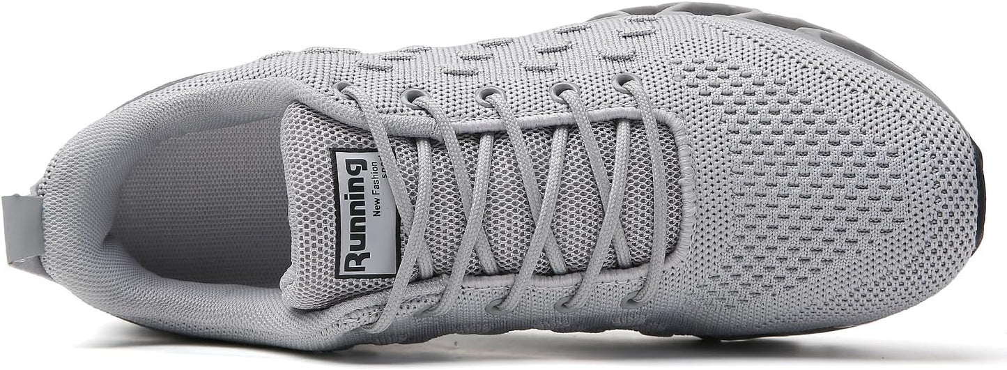 TSIODFO Men Sneakers Fashion Sport Running Athletic Tennis Walking Shoes