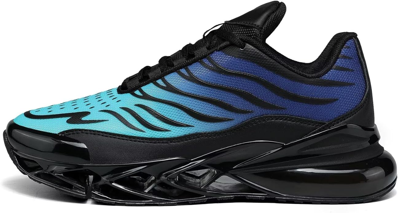 Mens Slip on Walking Running Shoes Blade Tennis Casual Fashion Sneakers Comfort Non Slip Work Sport Athletic Trainer