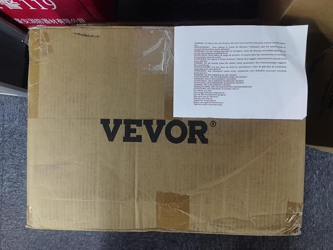 VEVOR Large Exercise Mat, Non Slip High Density Premium Yoga Mat, Exercise Yoga Mat for Men Women, Fitness & Exercise Mat with Bag & Carry Strap, for All Types of Home Yoga, Pilate & Floor Workout