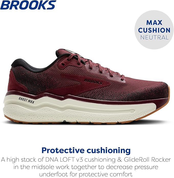 Brooks Men’s Ghost Max 2 Running and Walking Shoes