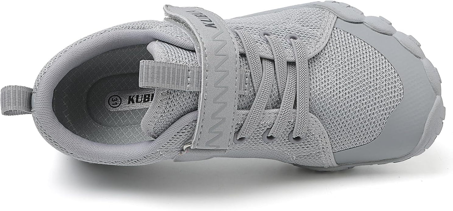 KUBUA Kids Barefoot Shoes Boys Girls Sneakers Naturally Splay Shoes Toddler Little Big Kid