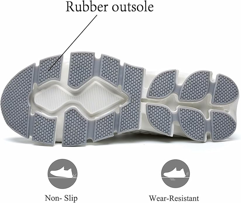 Men's Running Shoes Blade Tennis Walking Fashion Sneakers Breathable Non Slip Gym Sports Work Trainers