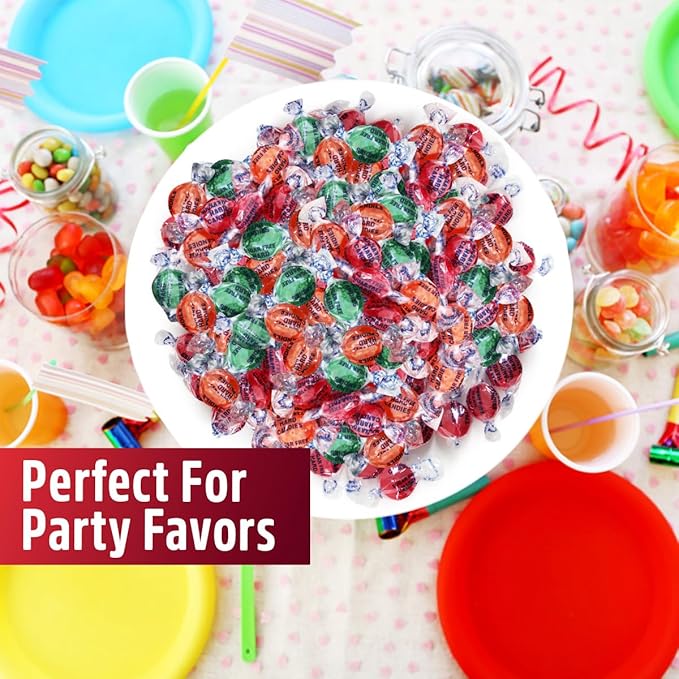Sweetside Assorted Hard Candy Sugar Free, 2lb Pack of Bulk Hard Candy Individually Wrapped, Perfect Sugar Free Hard Candies for Candy Bowls, Party Favors, Office Treats, Halloween Candy and Gift Assortments