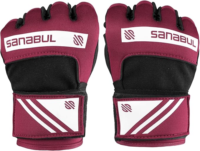 Sanabul Gel Boxing Hand Wraps for Men & Women Muay Thai MMA Kickboxing Quick Wraps Boxing Inner Gloves Wrist Knuckle Protection