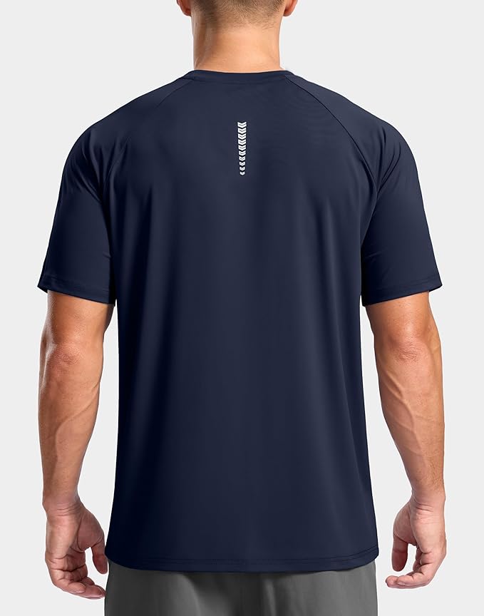 G Gradual Men's Workout Athletic T-Shirts Moisture Wicking Cooling Running Shirts Short Sleeve Performance Tee for Gym Tennis
