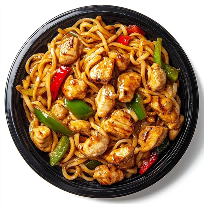Grumpy Butcher East & West Meals Set – 6 Pack (10-15 oz each) – Beef Stew, Orange Chicken, Chicken Lo Mein – Restaurant-Quality Premade Meals Ready to Eat