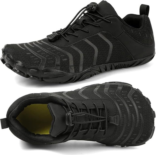 Barefoot Shoes Men Women Minimalist Shoes Zero Drop Workout Cross-Trainer Hiking Water Wide Toe Box Grounded Footwear Weightlifting Walking