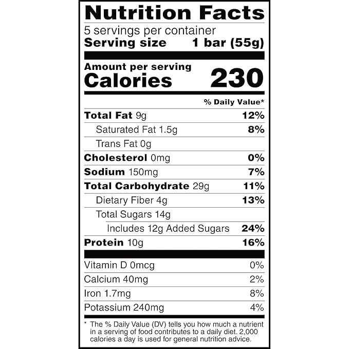 RXBAR Nut Butter and Oat Protein Bars, Protein Snacks, Snack Bars, Blueberry Cashew Butter (6 Boxes, 30 Bars)