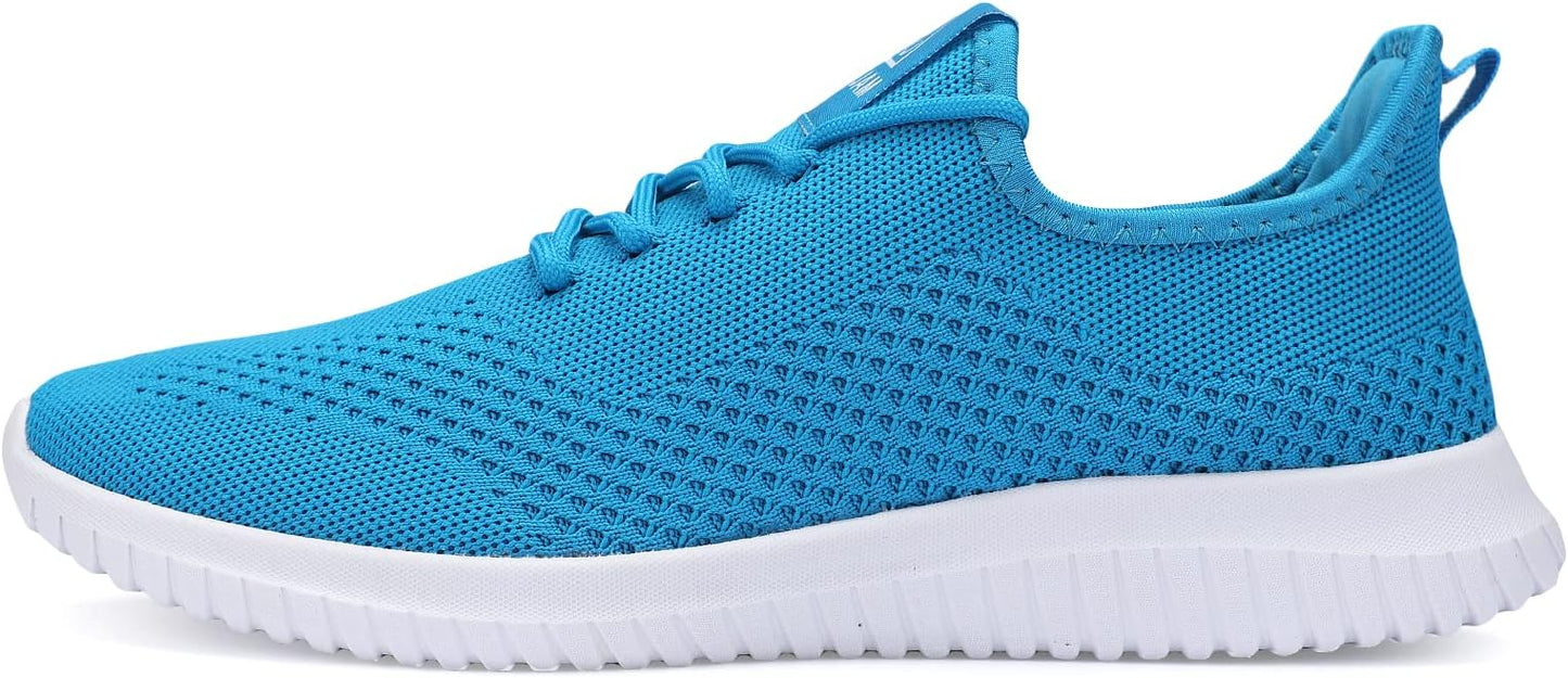 VAMJAM Men's Running Shoes Ultra Lightweight Breathable Walking Shoes Non Slip Athletic Fashion Sneakers Mesh Workout Casual Sports Shoes