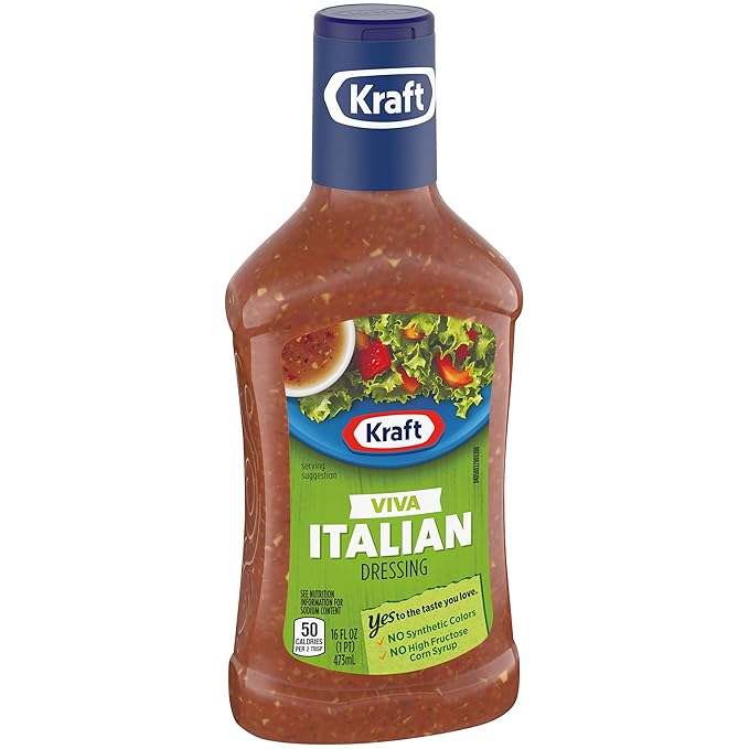 Kraft Viva Italian Salad Dressing (16 fl oz Bottle) (Pack of 3)
