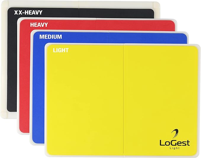 Logest Rebreakable Boards Martial Arts - Taekwondo Karate MMA Boards - Reusable Plastic Training Breaking Boards for Kids & Adults Available in 6 Levels of Difficulty Taekwondo Boards for Breaking