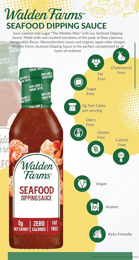 Walden Farms Sauce Calorie Free Seadog, 12 oz