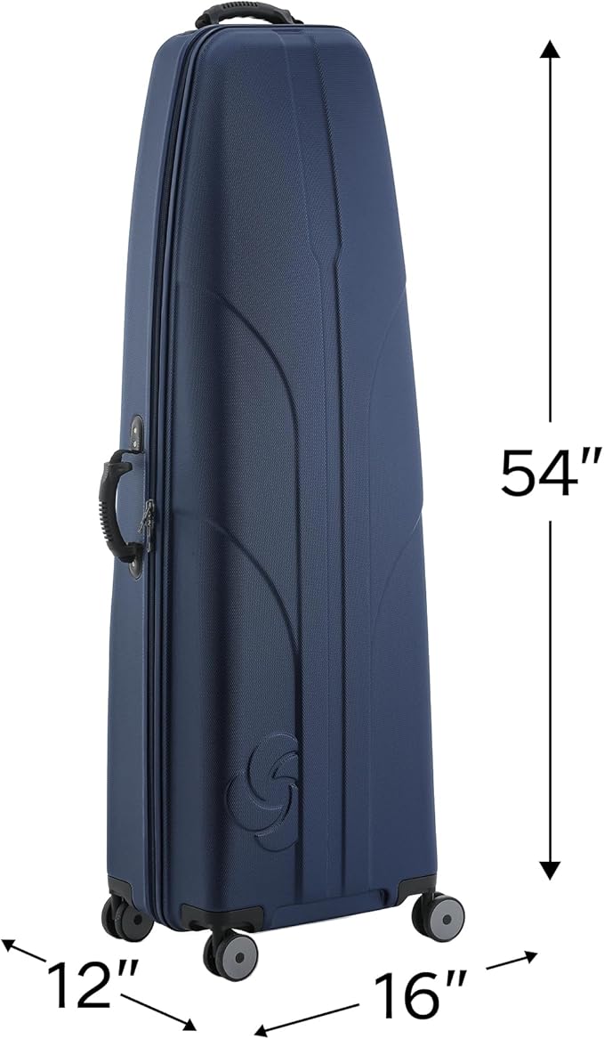 Samsonite Golf 6850 Hard Case Golf Travel Bag, Lightweight & Durable ABS Shell, Multi-Directional Wheels