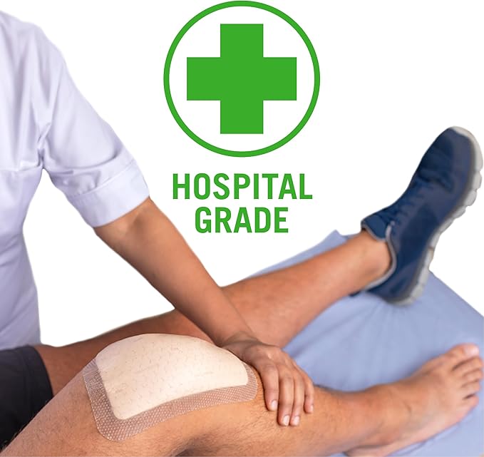 Mepilex Border Flex Lite 2 x 5in (5x12.5 cm) Hospital Grade Dressings for Minor Surgical Incisions, Abrasions and Blisters for up to Several Day Use