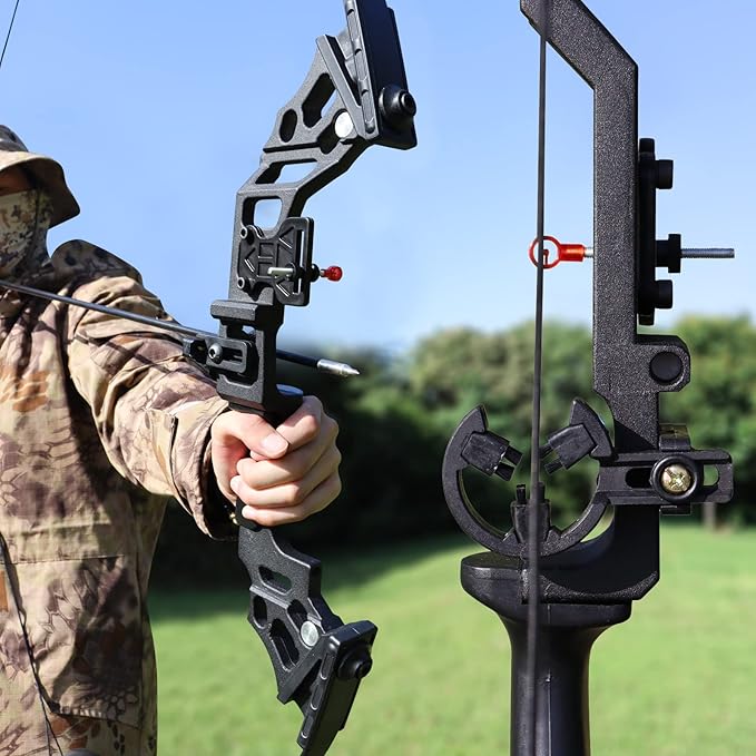 Archery Bow Set Recurve Bow and Arrow Adult Set 51" Training Bow Takedown 30 40 50lb Long Bows for Hunting Adult Beginner with 12 Arrows