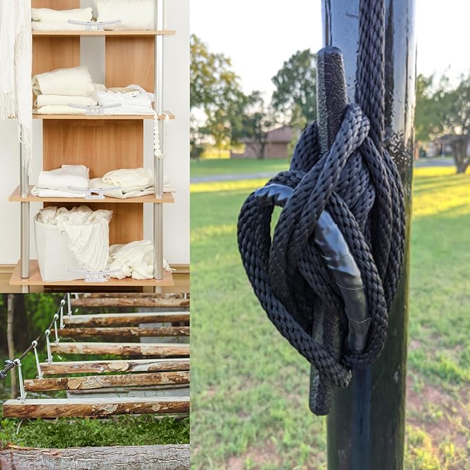 6/8/10/12/14 inch Dock Cleats With Bolts,Hot Dipped Galvanized Cast Iron Boat Cleats,Rope Cleat Boat Dock Cleats for Boat Docks,Decks,Piers for Tying up Boats,Marine Decor(1,2,4,5,6,8,10,12 Pack)