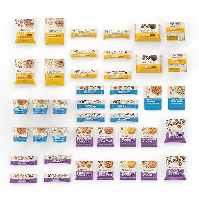 Nutrisystem® 14 Day Kit Flex, Ready-to-Go Breakfasts, Lunches, and Snacks, 42 Servings