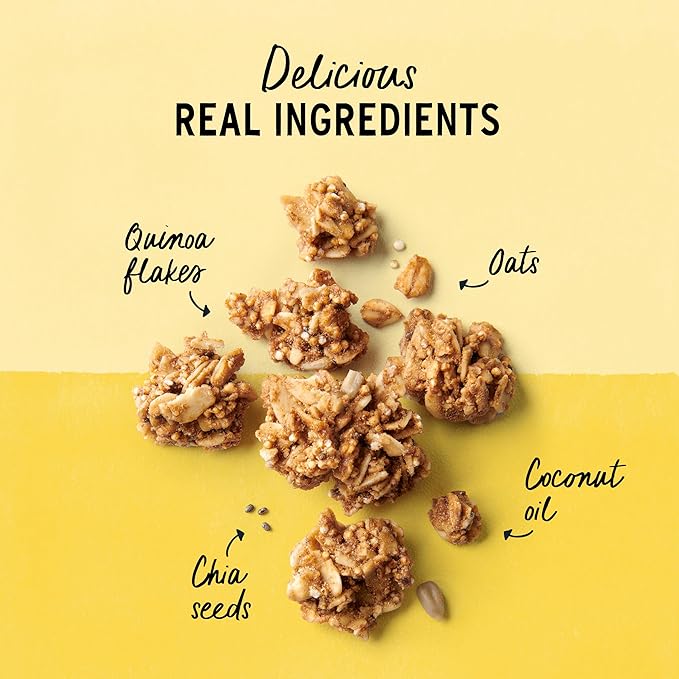 Purely Elizabeth Organic Original, Ancient Grain Granola, Gluten-Free, Non-GMO (3 Ct, 12oz Bags)