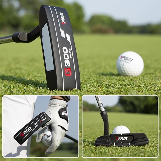 PGM Men's G Type Complete Golf Club Set - Titanium #1 Driver, Draw-Biased Hybrid, High-Strength Iron Set, High Forgiveness Putter, with Stand Bag