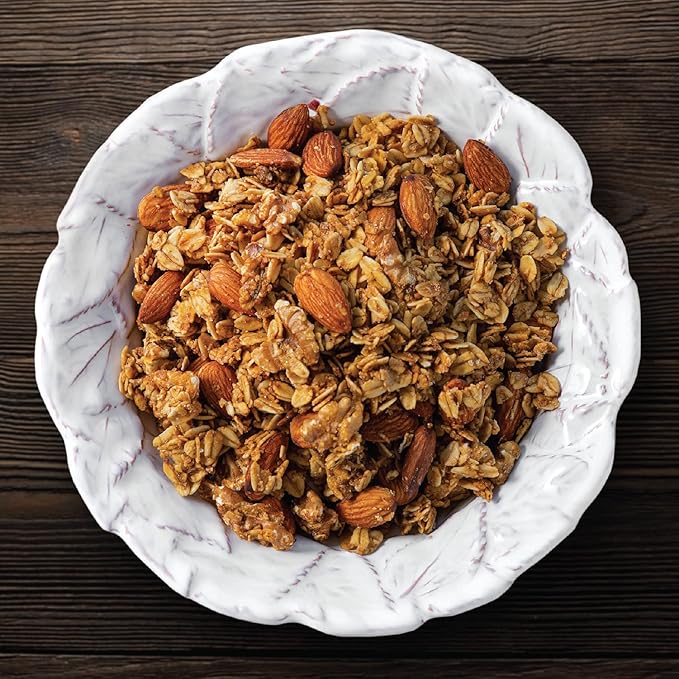 NutHouse! Granola Company - Premium Harvest Orange Granola | Certified Gluten-Free, Non-GMO, Kosher | Vegan, Soy-Free | 10 lb. Bulk Bag (1-Pack)