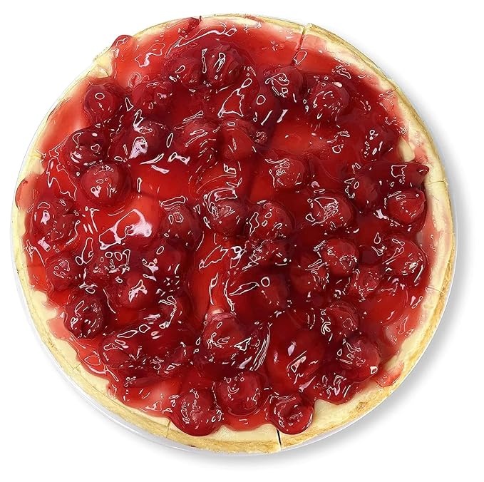 Andy Anand Sugar Free Cherry Cheesecake 9" | You Won't Believe It's Diabetic Friendly | Authentic Recipe, Made with Fresh California Cream Cheese, No Preservatives or Chemicals (3.4 lb)