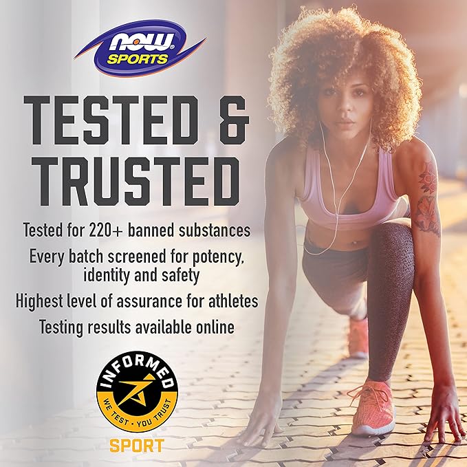 NOW Foods Sports Nutrition, Pea Protein 24 g, Easily Digested, Unflavored Powder, 12-Ounce