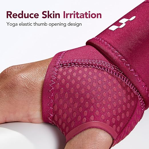 Wrist Brace with Soft Thumb Opening for Mild Carpal Tunnel Relief Tendonitis Arthritis Sprains (Not for Thumb), Compression Wrist Brace for Right Hand, Adjustable Wrist Support Wrap, 1 Unit
