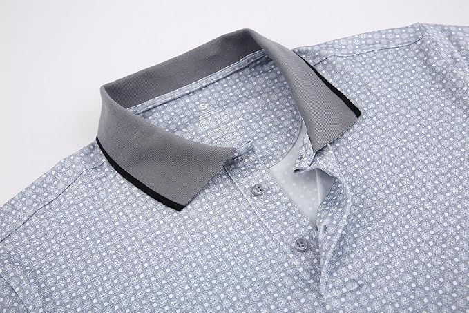 Alex Vando Mens Polo Shirts Short Sleeve Regular Fit Fashion Designed Shirt