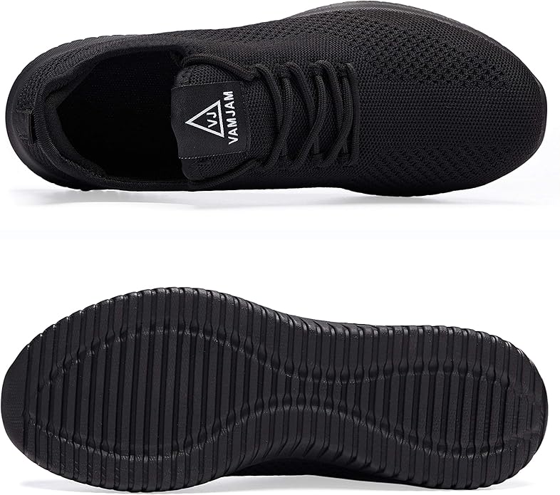 VAMJAM Men's Running Shoes Ultra Lightweight Breathable Walking Shoes Non Slip Athletic Fashion Sneakers Mesh Workout Casual Sports Shoes