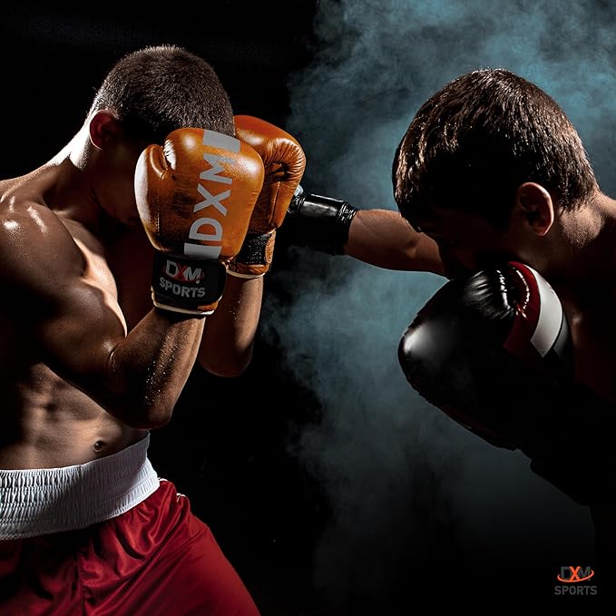 DXM SPORTS Boxing Gloves for Men & Women, Boxing Training Gloves, Kickboxing Gloves, Sparring Gloves, Heavy Bag Workout Gloves for Boxing, Kickboxing, Muay Thai, MMA