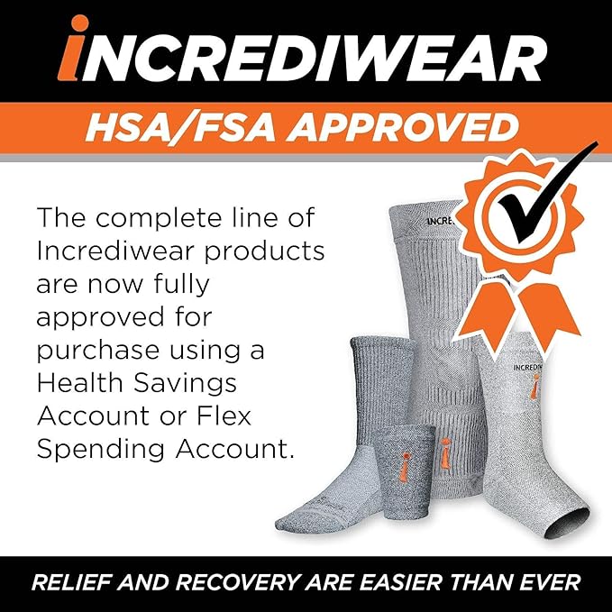 Incrediwear Elbow Sleeve – Elbow Brace for Elbow Support, Joint Pain Relief, Inflammation Relief, and Circulation, Tendonitis, Golf and Tennis Elbow Brace for Women and Men