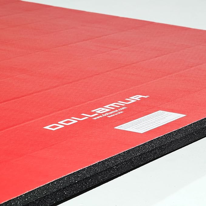Dollamur 5'x10'x1.25" Wrestling Mat, Black, Workout, Exercise, Gymnastics, Yoga