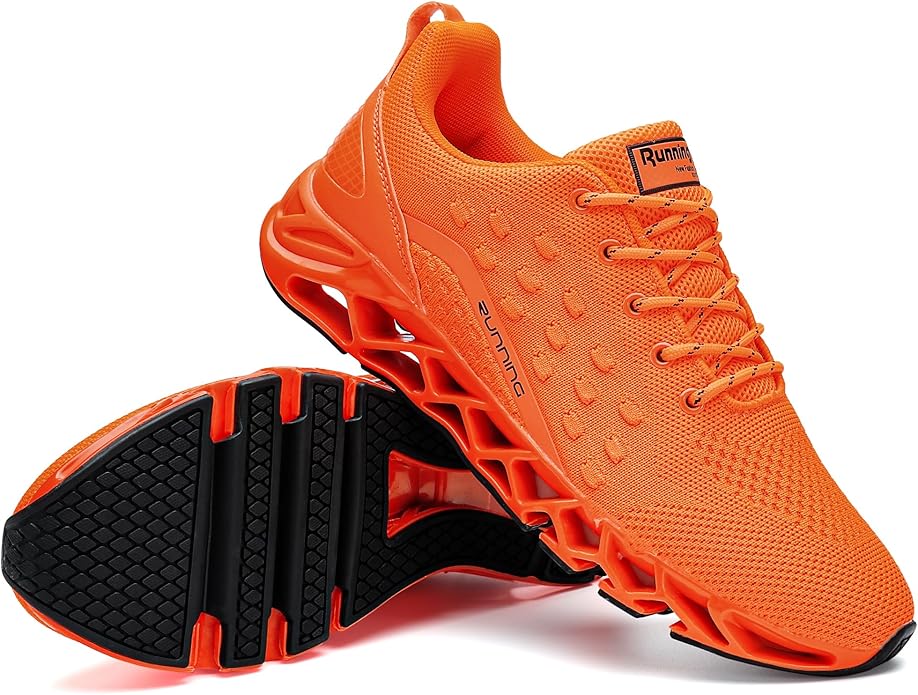 TSIODFO Men Sneakers Fashion Sport Running Athletic Tennis Walking Shoes