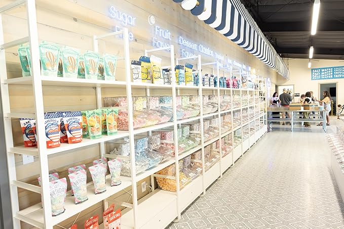 Taffy Shop Spicy Favorites, Salt Water Taffy – Assorted Gourmet Soft Chewy Candy, Variety Pack, Bulk Sweet Snack, Fresh Gift & Gluten-Free, 160 Individually Wrapped Pieces (80oz)