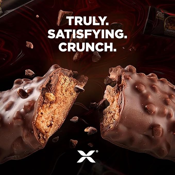 ALLMAX HEXAPRO PROTEIN BAR, Chocolate Peanut Butter Cup - Pack of 12 - High-Protein Energy Snack - 20 g of Protein Per Bar - With Whey Protein Isolate
