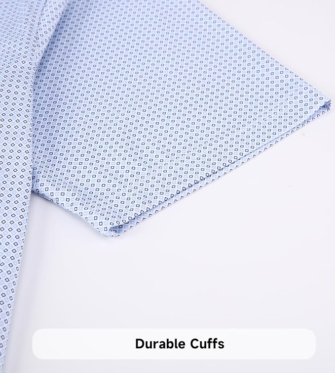 SAMERM Mens Golf Shirts Short Sleeve Dry Fit Performance Moisture Wicking Print Sport Polo Shirts for Men Casual