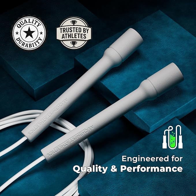 Premium Tangle-Free Jump Rope for Men & Women | Adjustable 10ft Skipping Rope | Ideal for Boxing, CrossFit & Cardio Training | Speed Rope for Fitness & Double Unders | Shatterproof Ergonomic Handles | Durable 5mm Cord