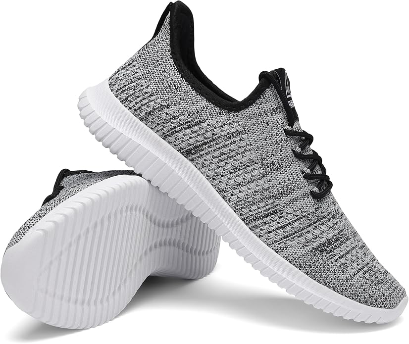VAMJAM Men's Running Shoes Ultra Lightweight Breathable Walking Shoes Non Slip Athletic Fashion Sneakers Mesh Workout Casual Sports Shoes