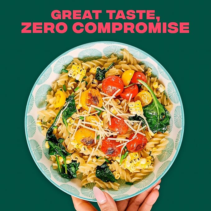 Carbe Diem!, Rotini, Lower Net Carb Pasta with Traditional Flavor & Texture, 55% Fewer Net Carbs & Only 110 Calories Per Serving, Pack of 3