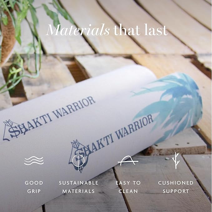 TPE Yoga Mat - Artist Designed, Premium eco friendly mats, Non Slip, Non toxic, Great For Regular & Hot Yoga, Pilates and Workouts (72 inch x 24 inch x 6mm thick)